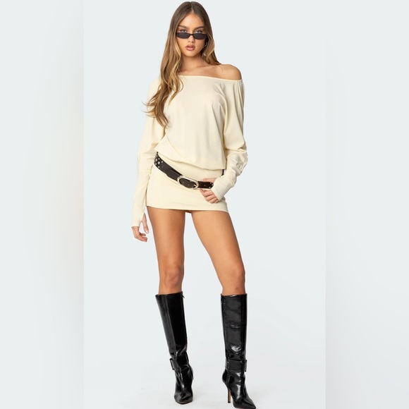 Edikted Venice Backless Mini Dress - Picture 2 of 5